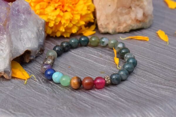 Moss agate bracelet - Image 3