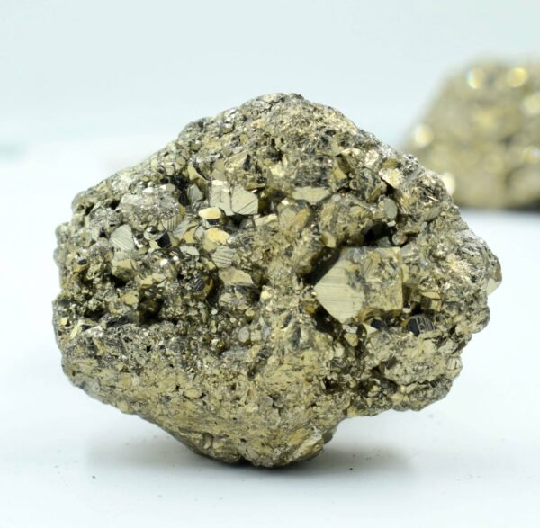 Raw pyrite clusters