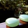 Green aventurine palm stones - Image 2