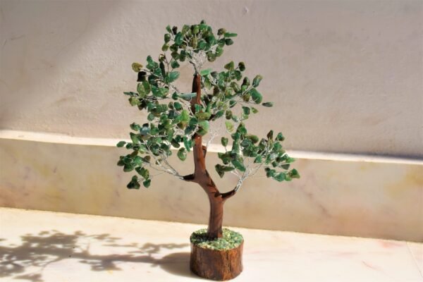 The Manifester Feng Shui Green Aventurine Crystal Tree - Image 2