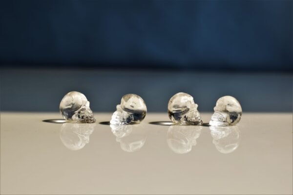 Mini Clear Quartz Skull.
