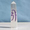 Reiki Symbold engraved Selenite wand - Image 2