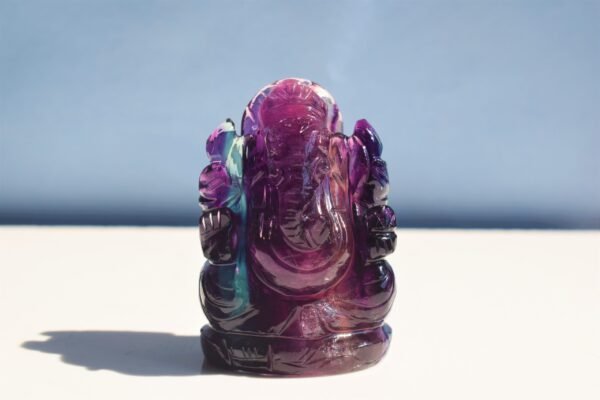 Rainbow Fluorite Ganesha