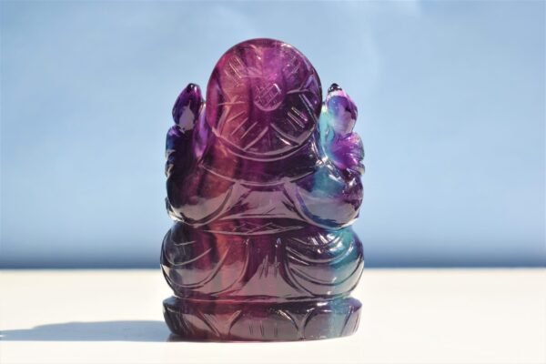 Rainbow Fluorite Ganesha - Image 3