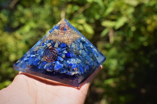 Lapis Lazuli oregon Pyramid - Image 2