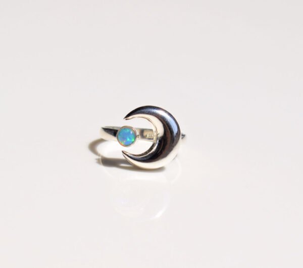 Opal The Half moon Ring - Mystery