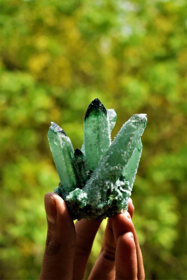 Green phantom Quartz Cluster 2