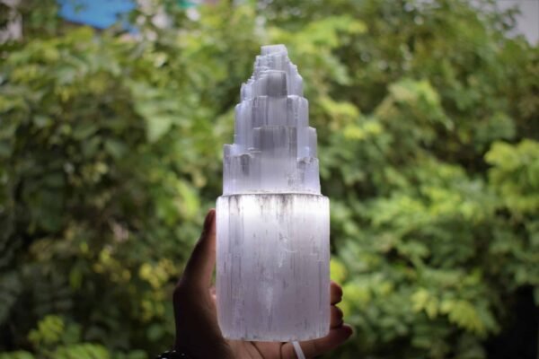 Selenite Lamp