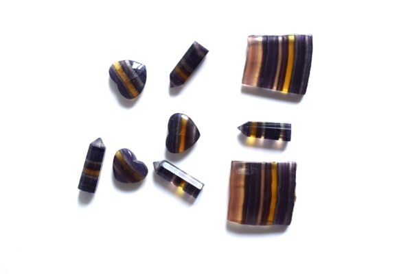 Rainbow Fluorite Forms