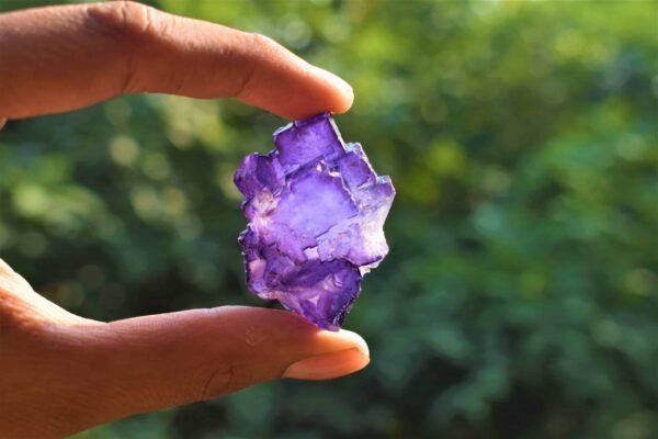 Mini Cubes Purple Fluorite Cluster