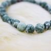 Tree Agate Bead Bracelet. - Image 2