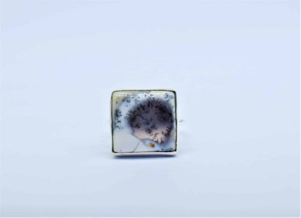 Merlinite Pure Silver ring